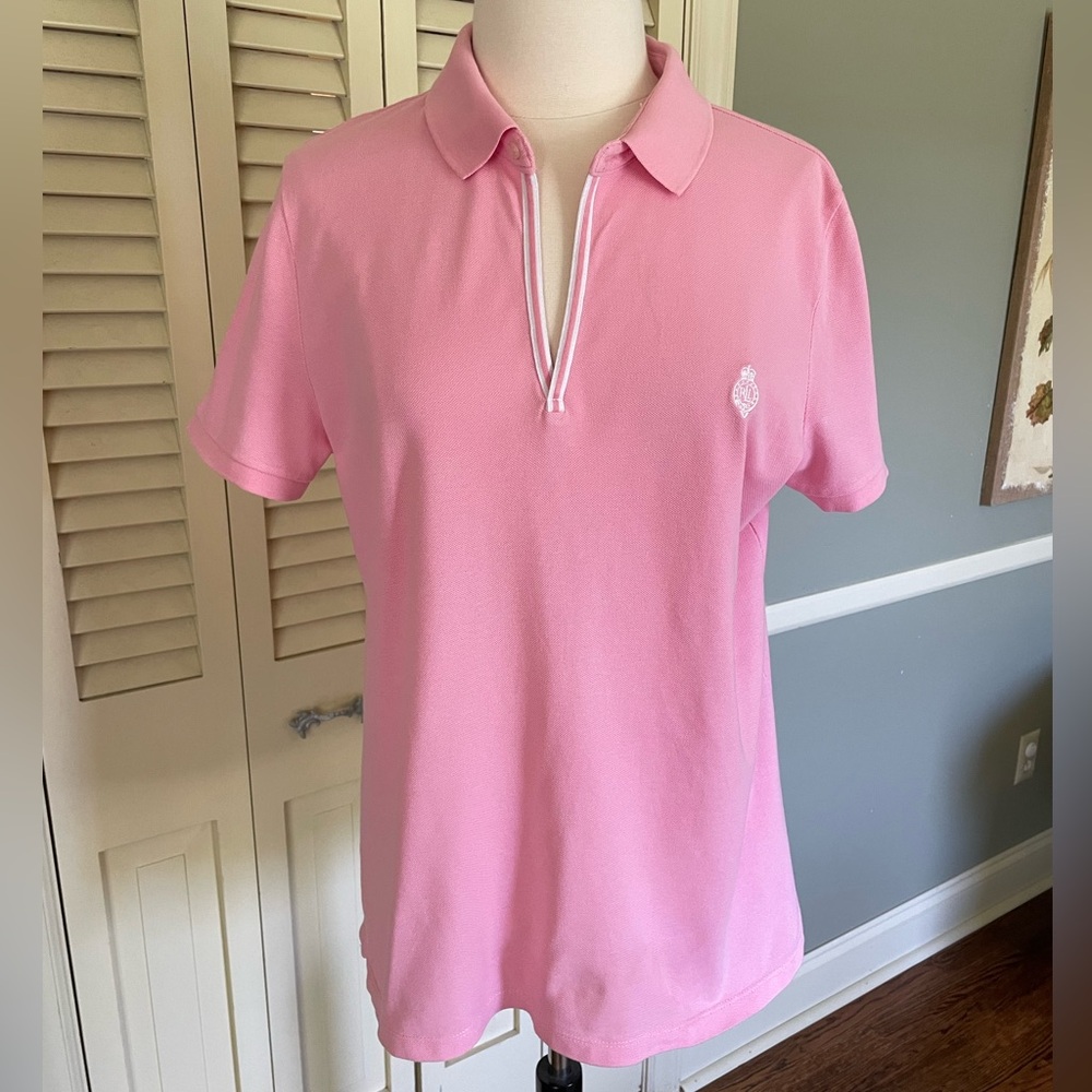 COPY - Lauren Active Ralph Lauren Pink Short Sleeve Polo.  Excellent condition …